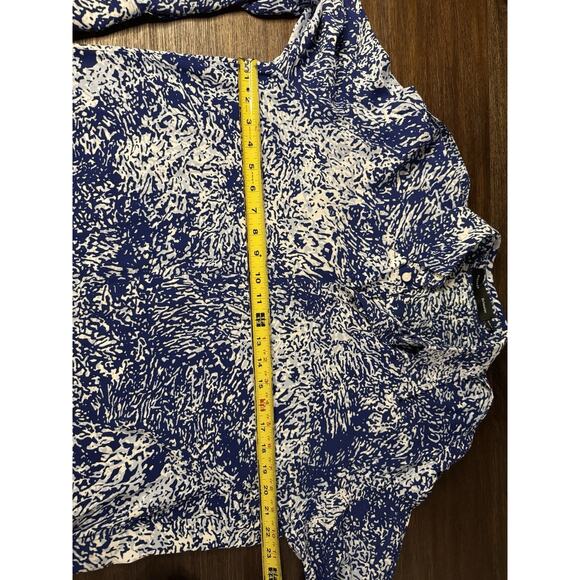 Proenza Schouler Shirt Women’s 6 Medium Norman Crepe Top Relaxed $790 - Picture 8 of 13